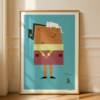 Is Your Hat Friendly? Print
