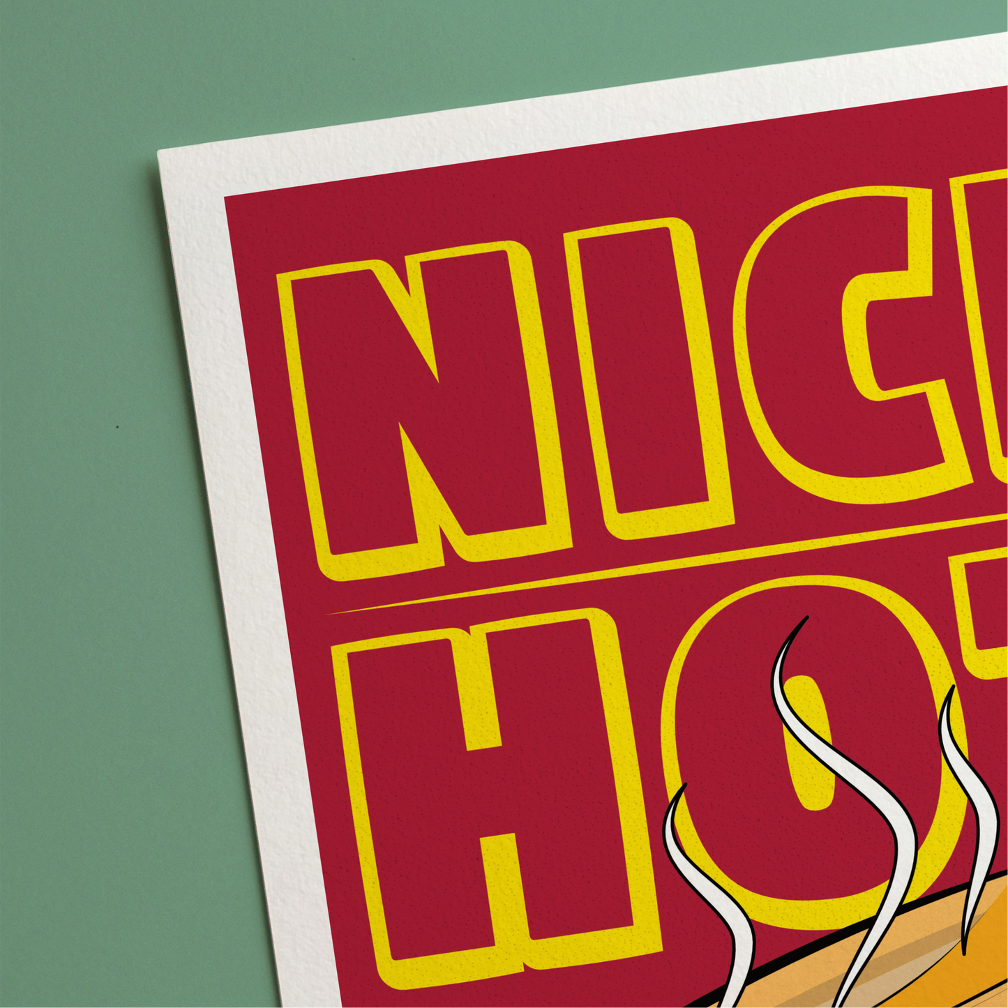 Nice Hot Bananas Print