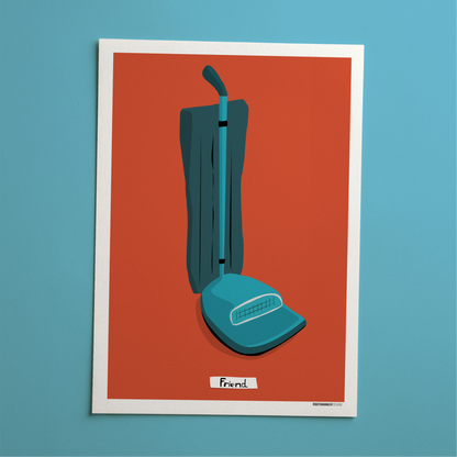 Vacuum Cleaner Friend Print