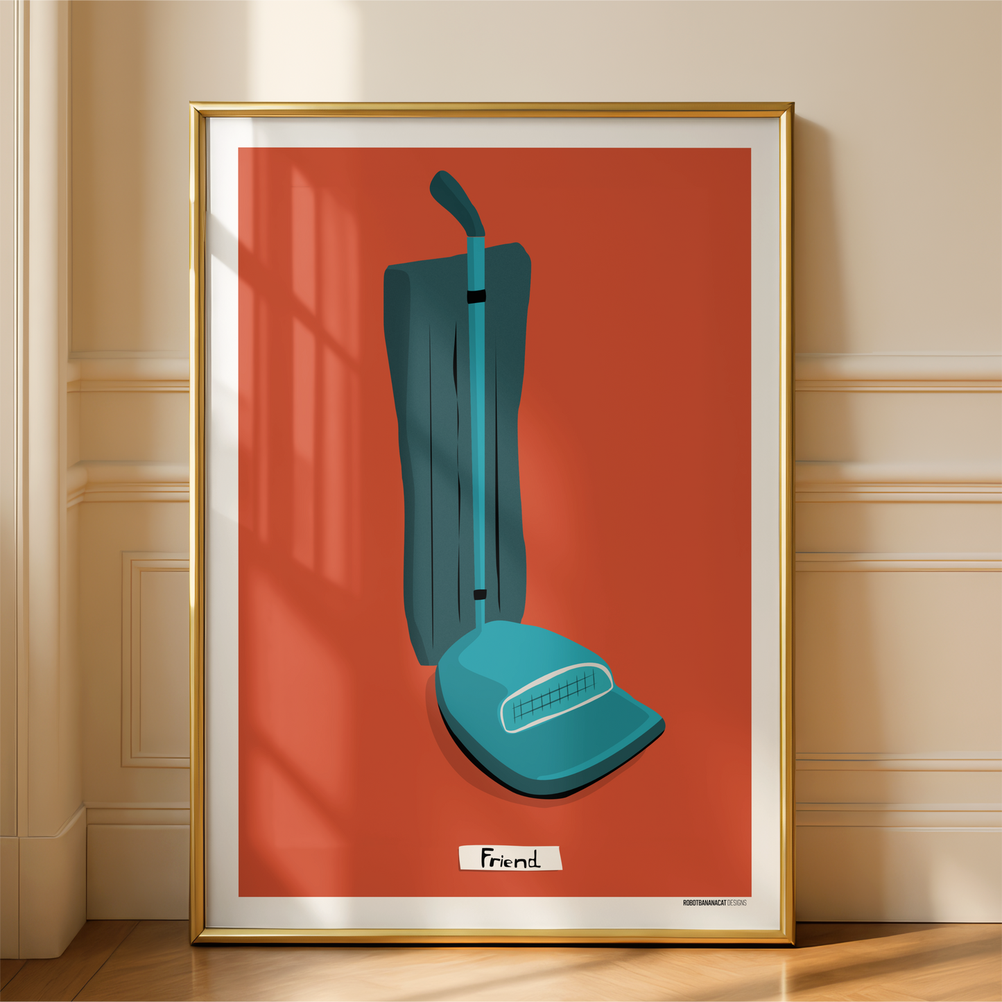 Vacuum Cleaner Friend Print