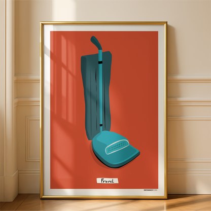 Vacuum Cleaner Friend Print