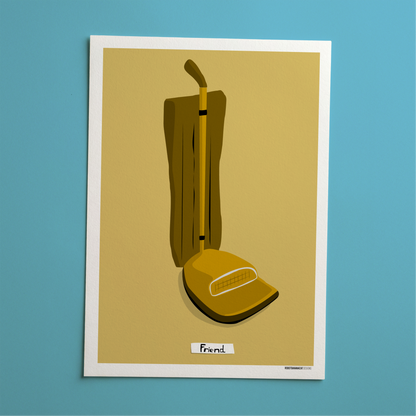 Vacuum Cleaner Friend Print