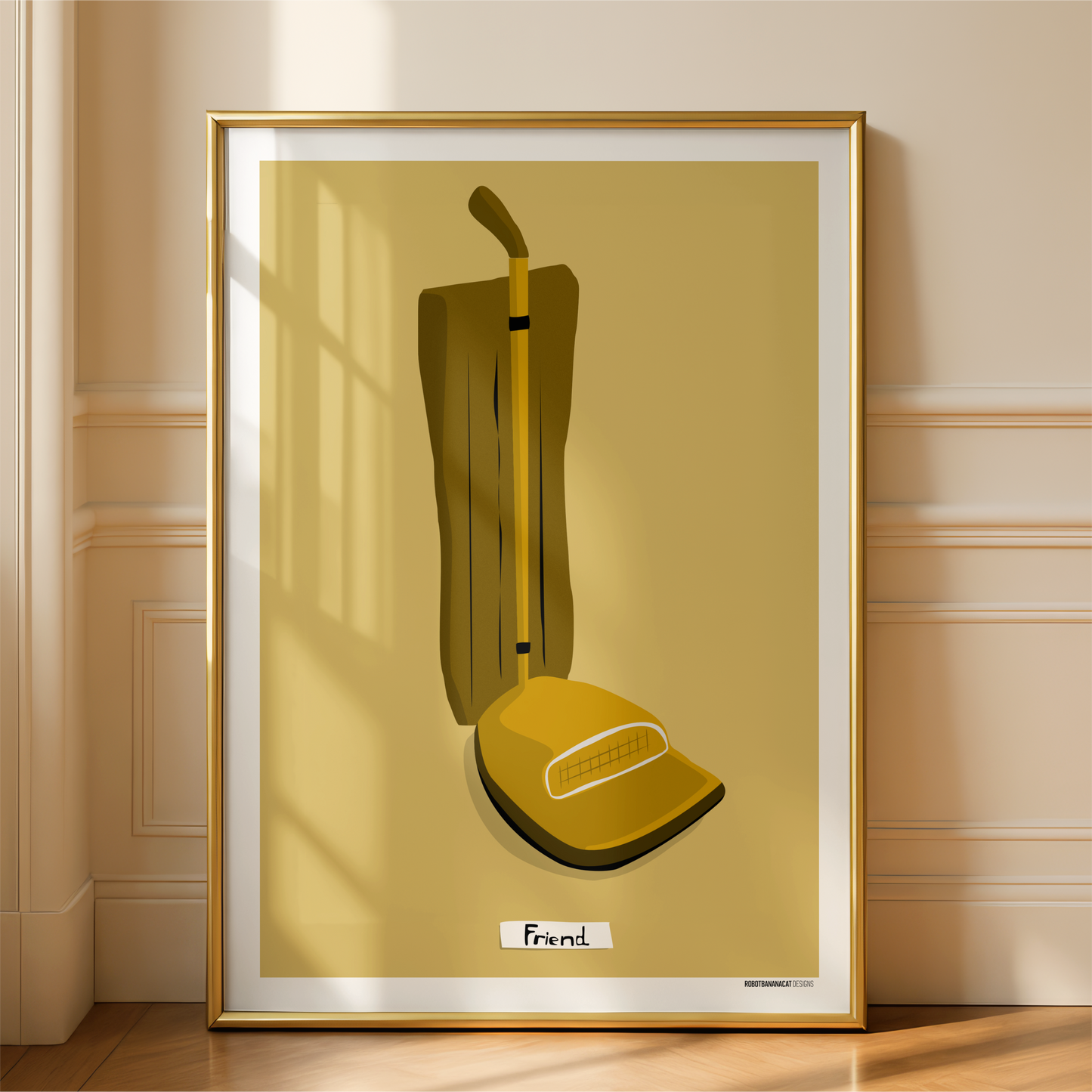 Vacuum Cleaner Friend Print