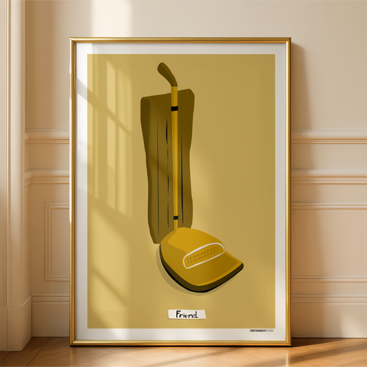 Vacuum Cleaner Friend Print