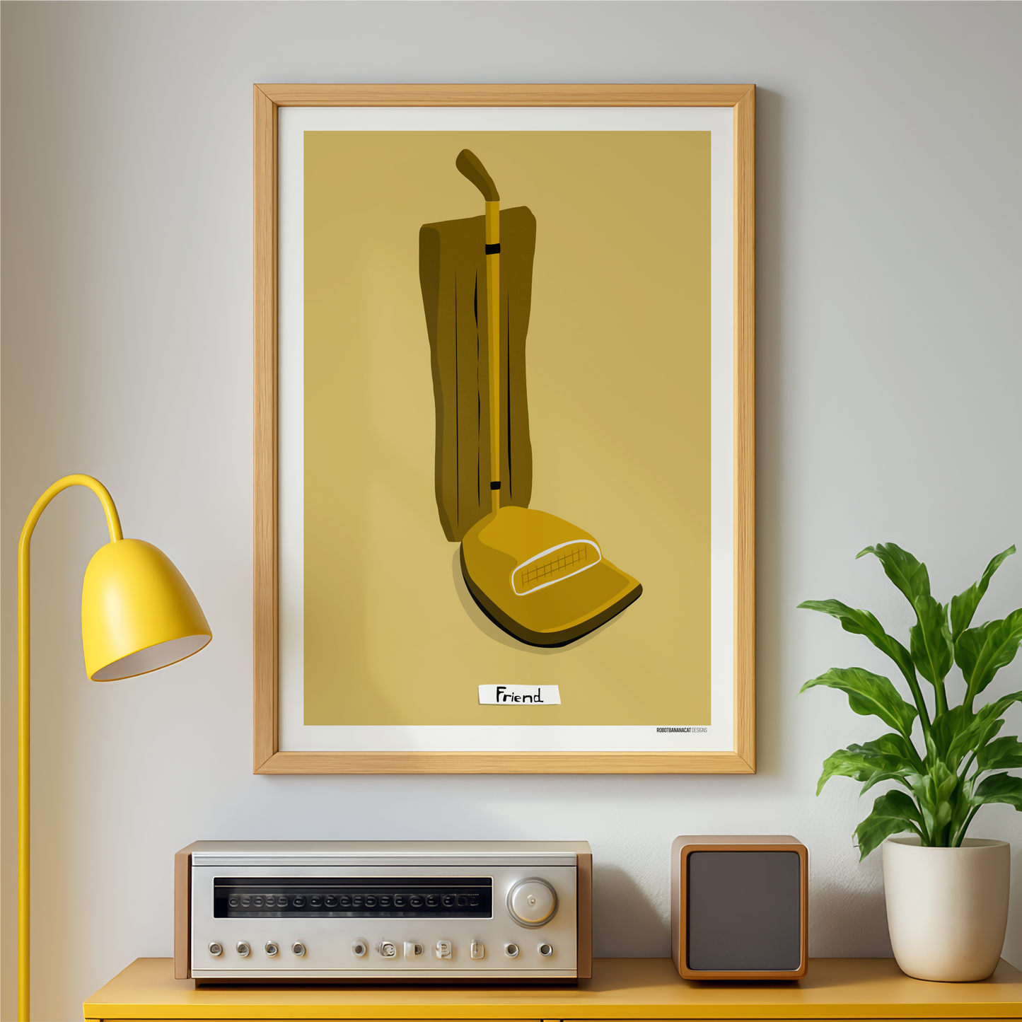 Vacuum Cleaner Friend Print