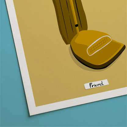Vacuum Cleaner Friend Print