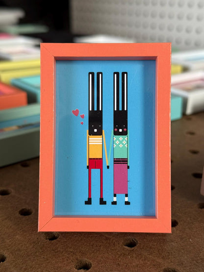 Love Bunnies - Mini Framed Prints