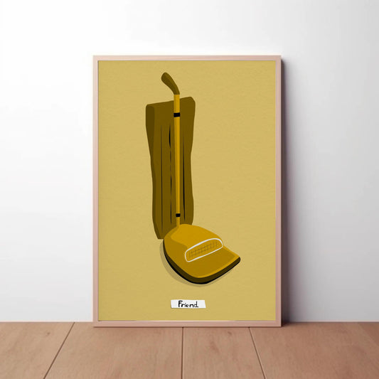 Vacuum Cleaner Friend Print