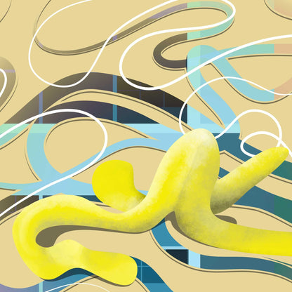 Banana Peel Print