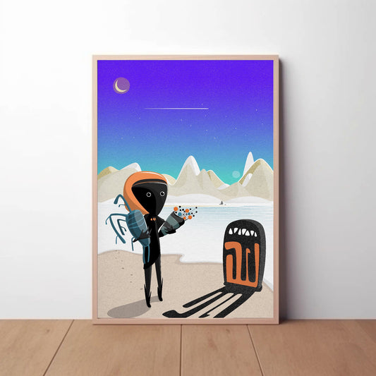 Space Mourning Print