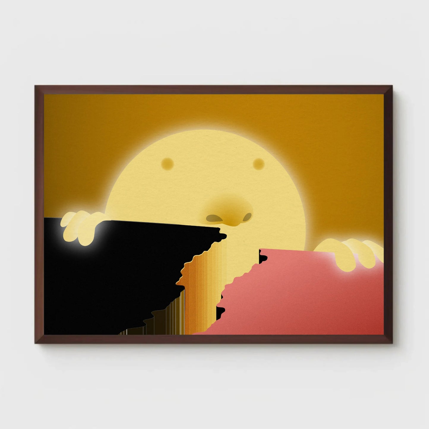 Curious Sunrise Print