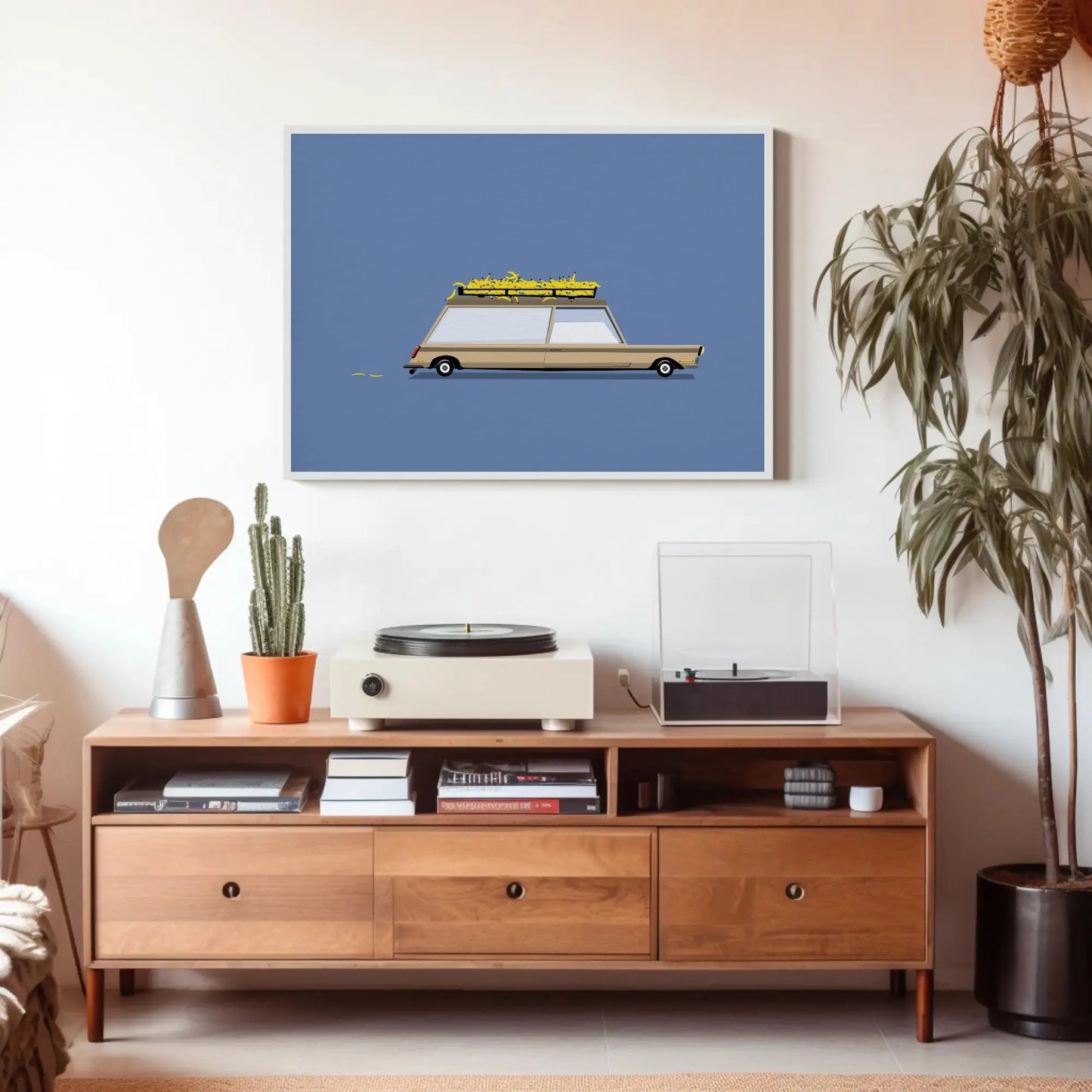 Banana Wagon Print