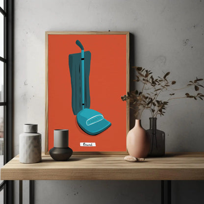 Vacuum Cleaner Friend Print