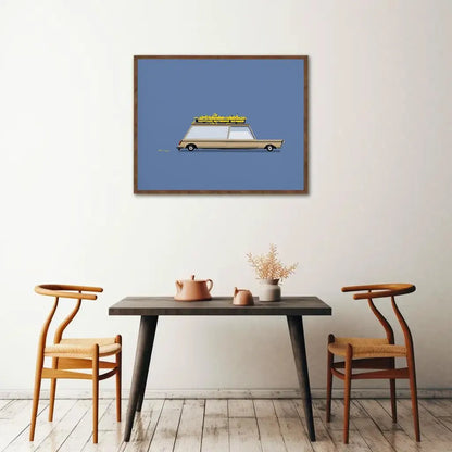 Banana Wagon Print