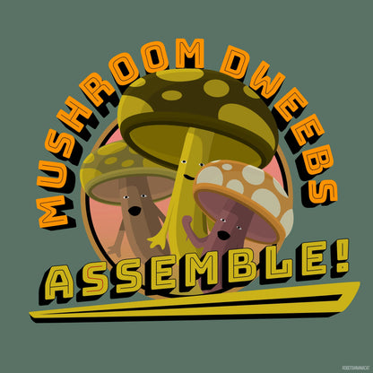 Mushroom Dweebs Print