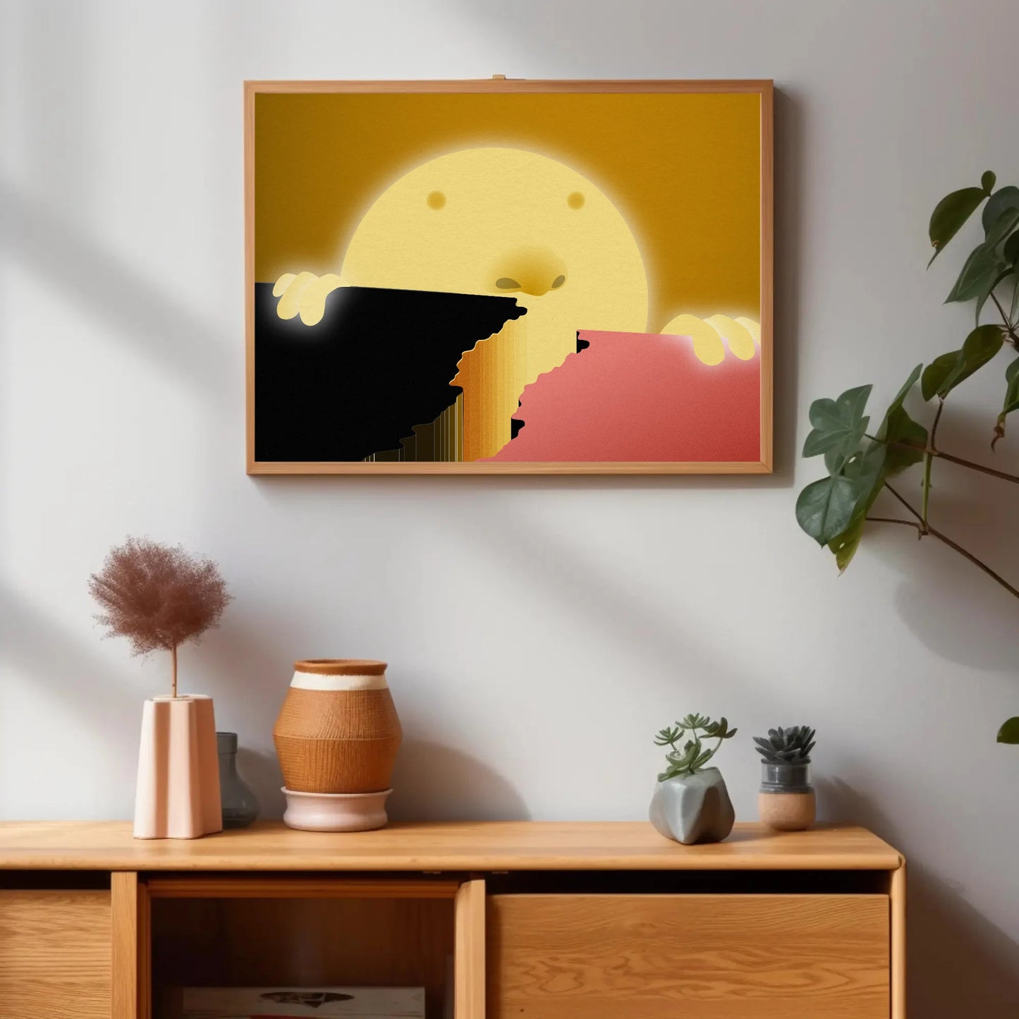 Curious Sunrise Print