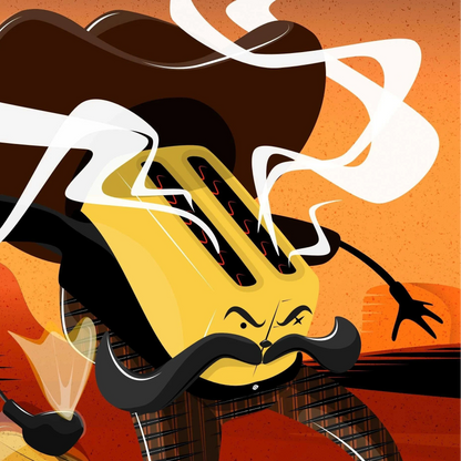 Outlaw Toaster Print