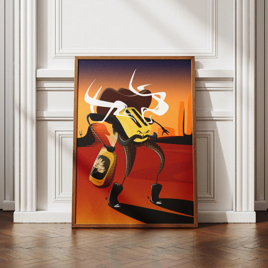 Outlaw Toaster Print