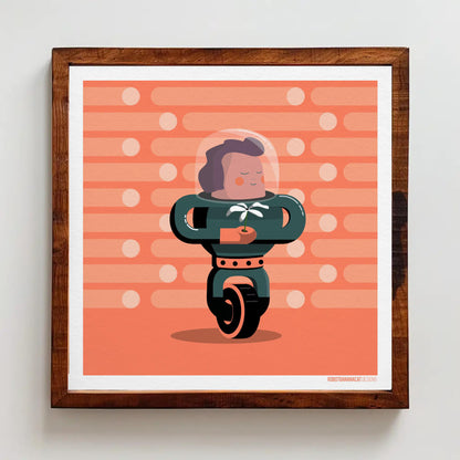 Romantic Robots Print