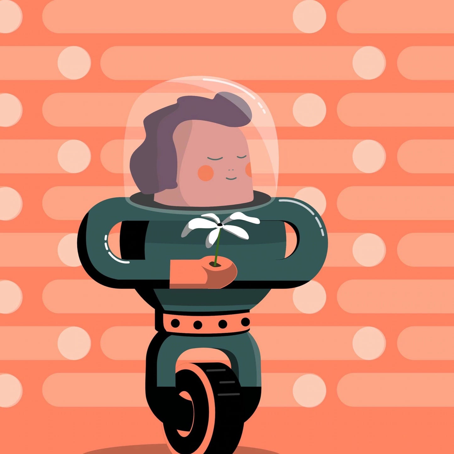 Romantic Robots Print