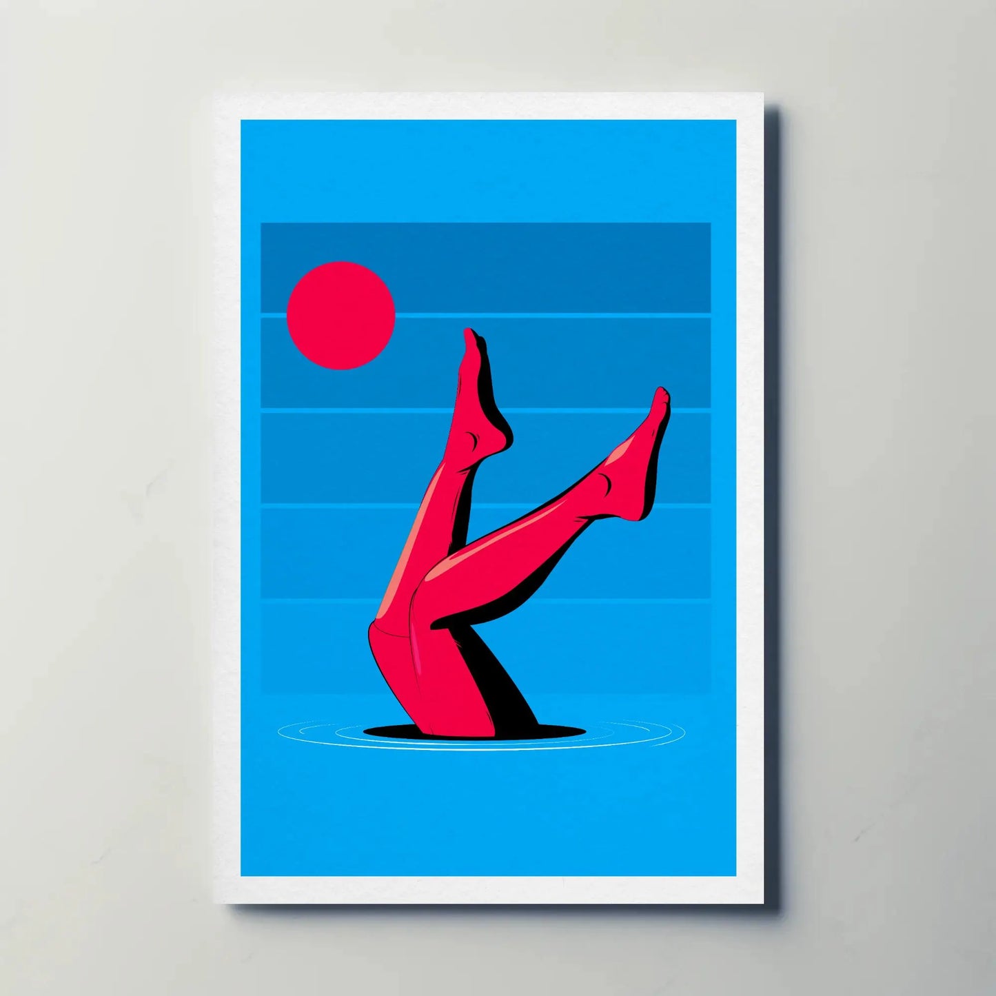 Legs by Moonlight Art Print