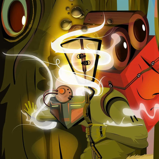 A Careful Escape Art Print