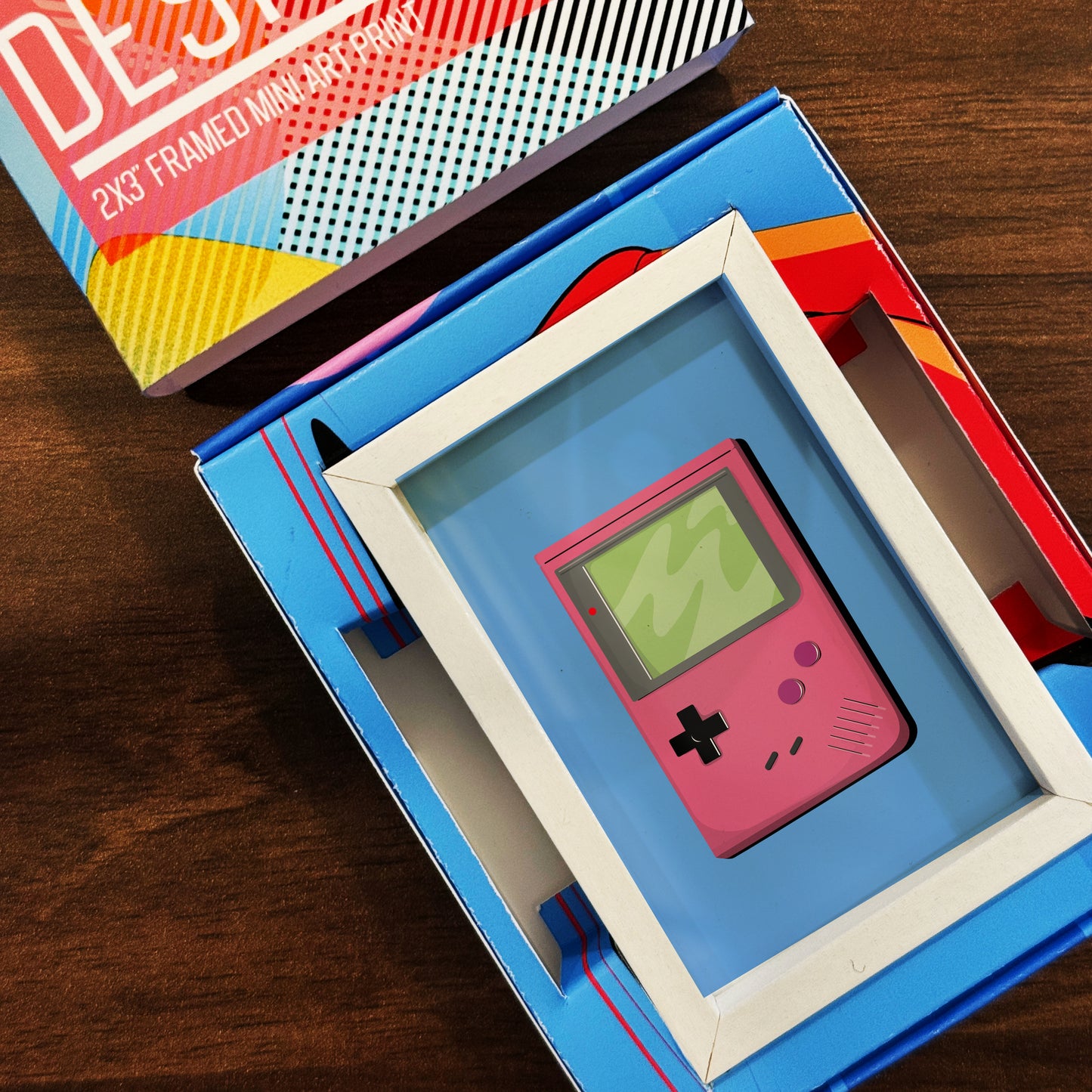 Mini Framed Art - GameBoy