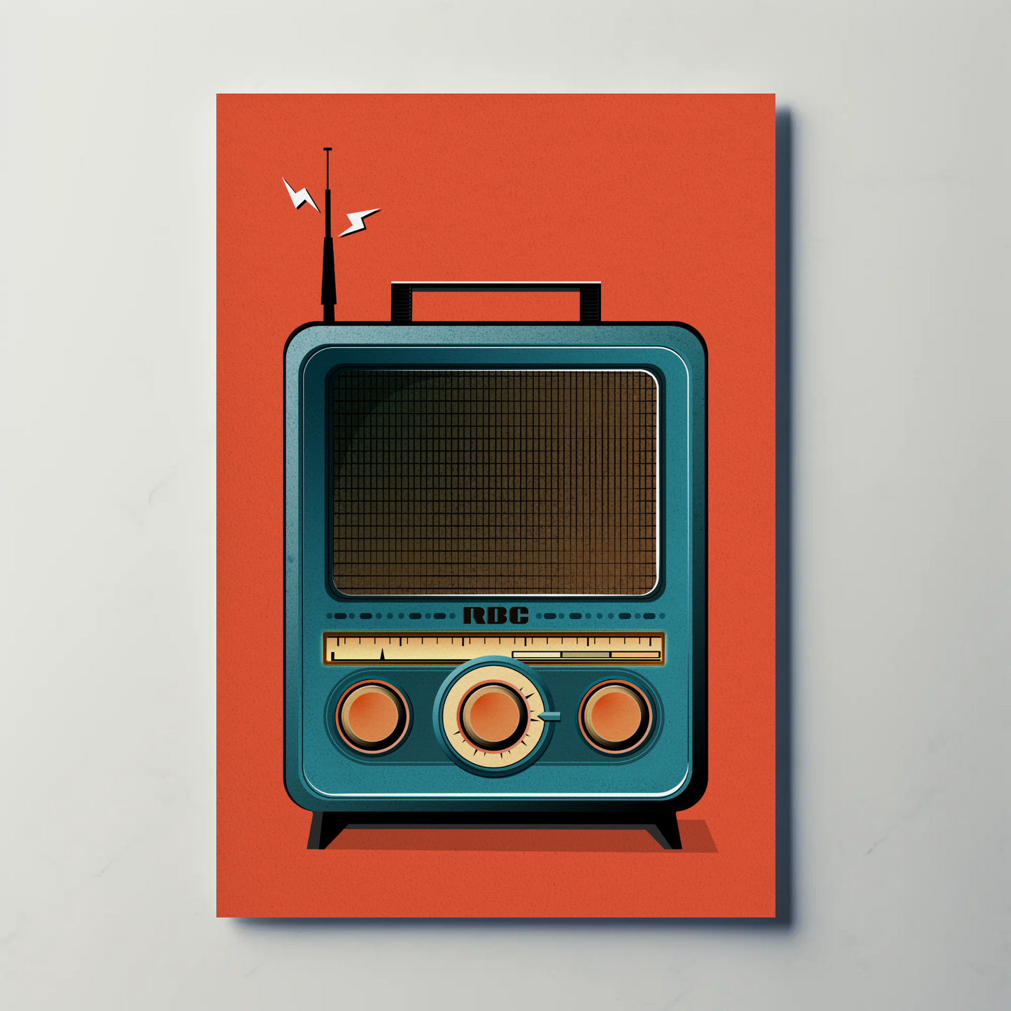 Portable Radio Print