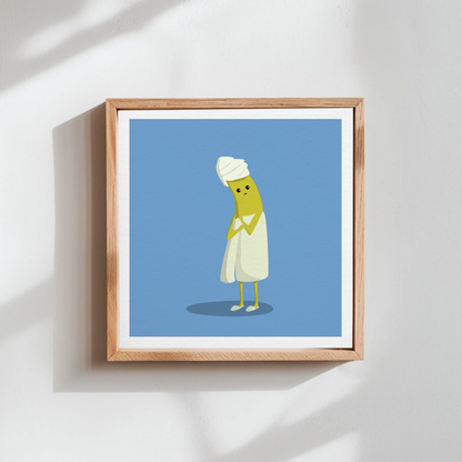 Indecent Banana Print