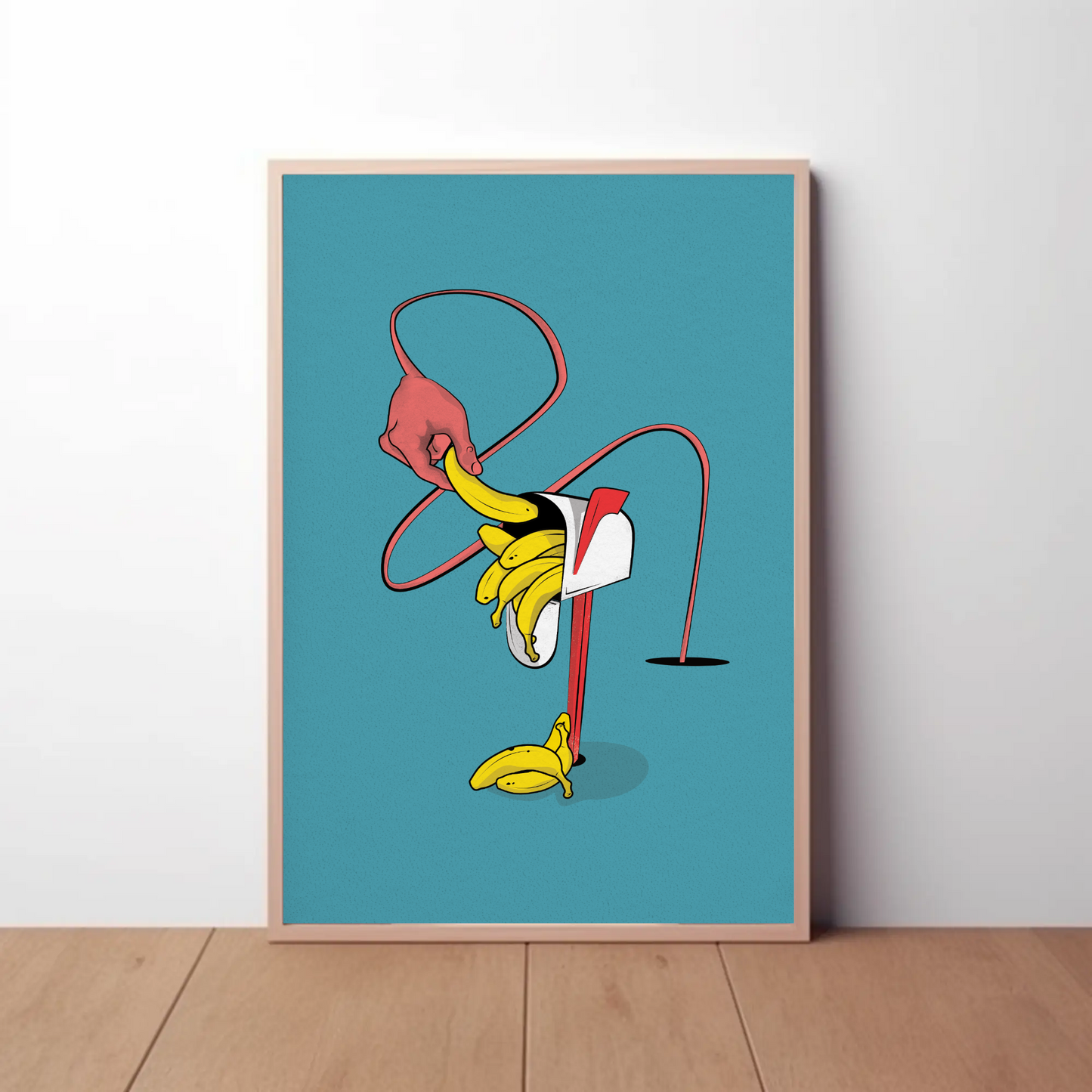 Banana Mailbox Print