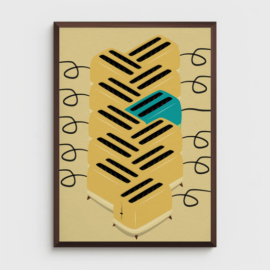 22 Slice Toaster Print