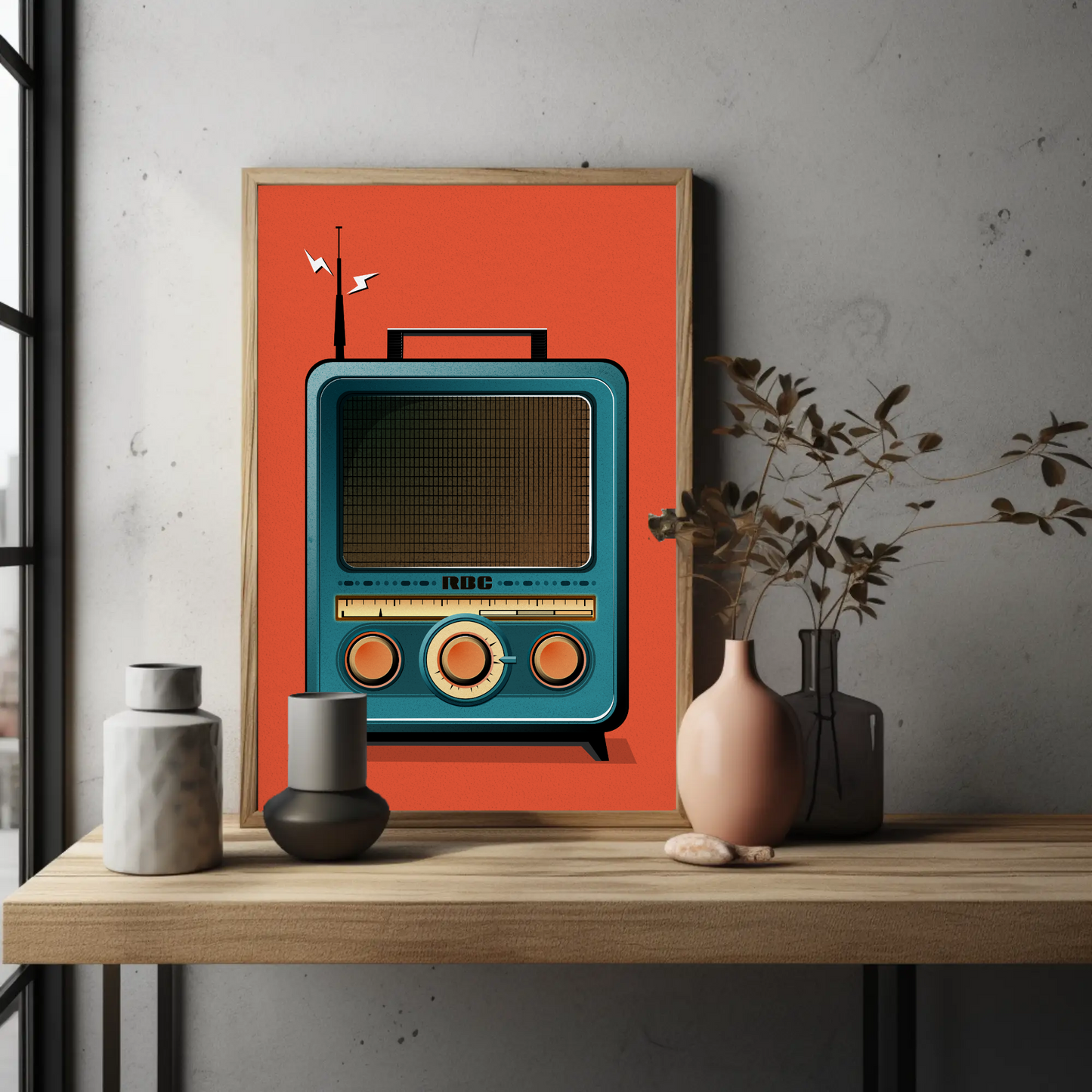 Portable Radio Print