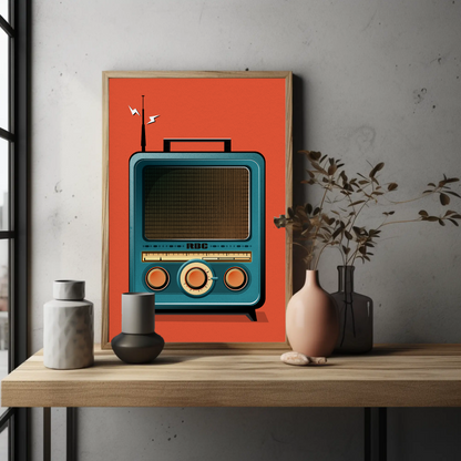 Portable Radio Print