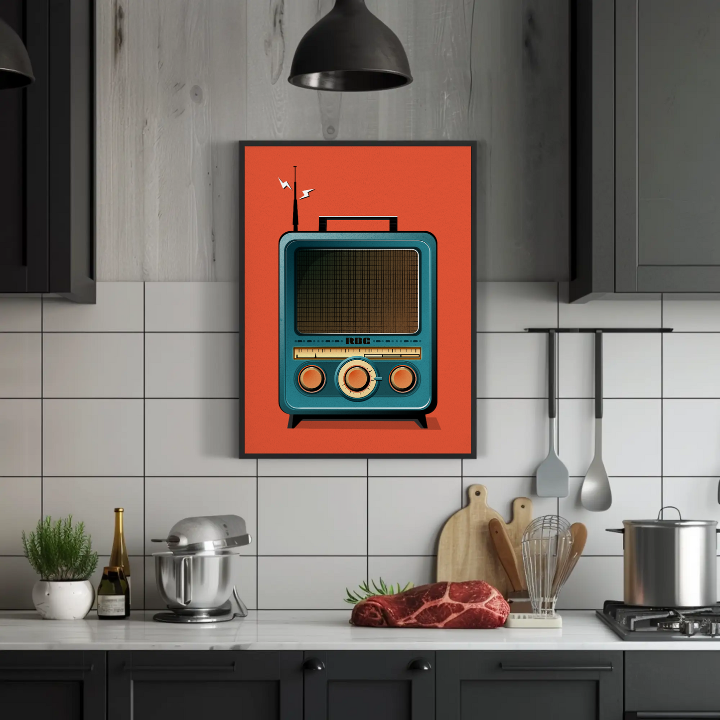Portable Radio Print