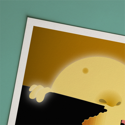 Curious Sunrise Print