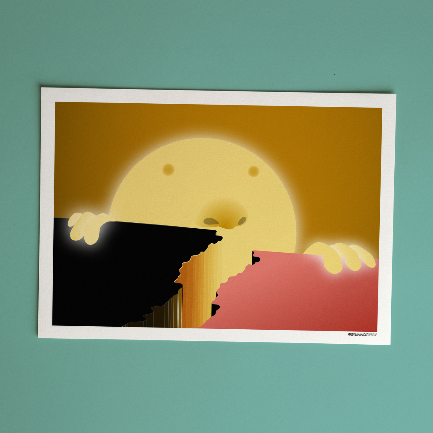 Curious Sunrise Print