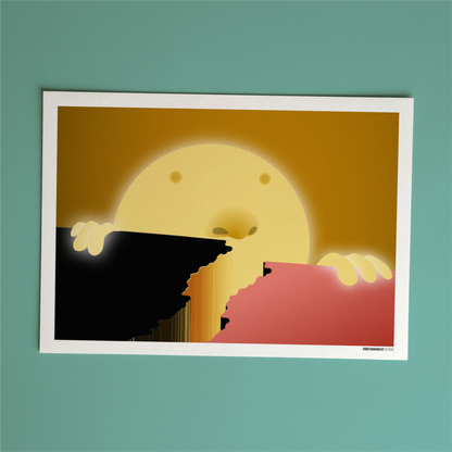 Curious Sunrise Print
