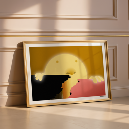 Curious Sunrise Print
