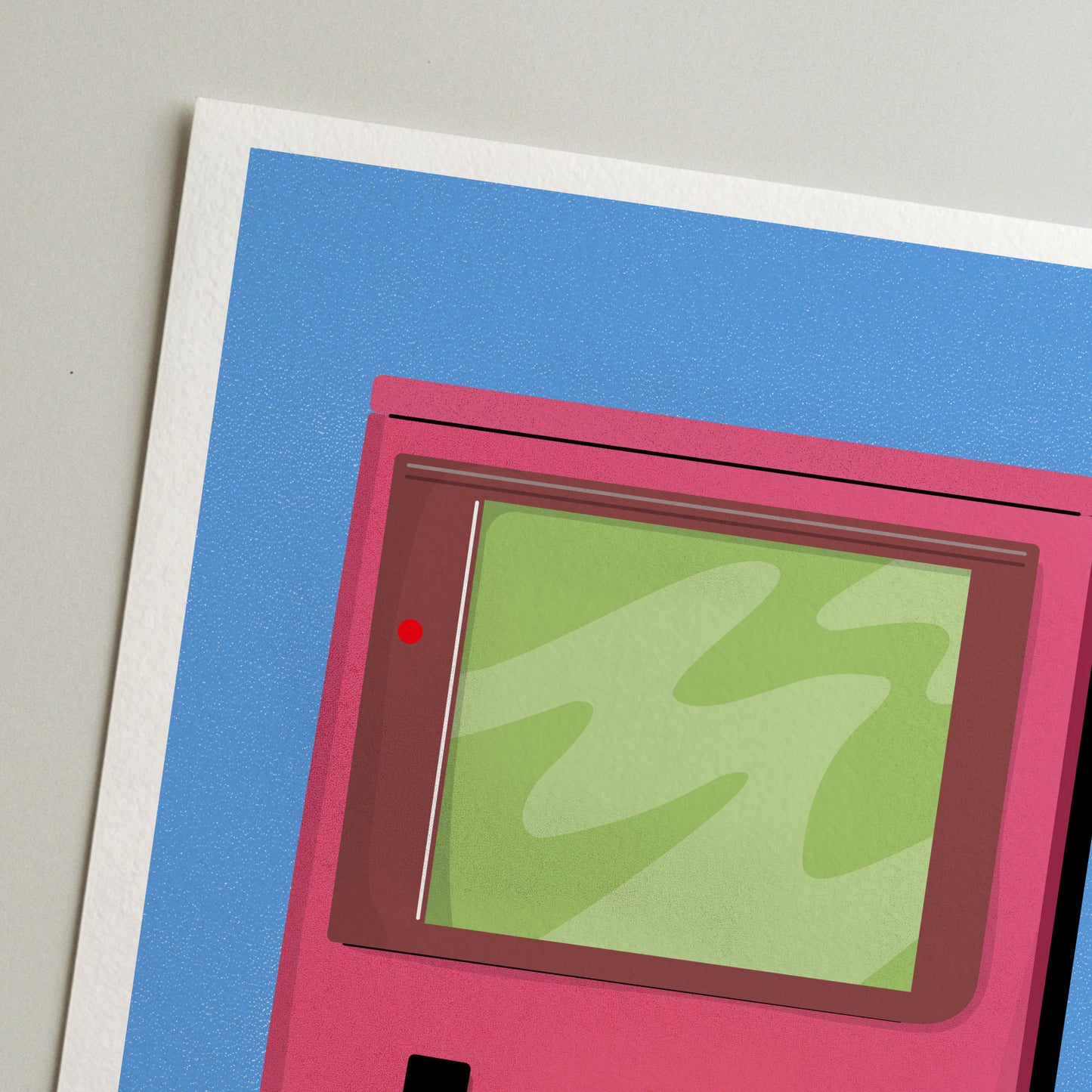 Colorful Gameboy Print