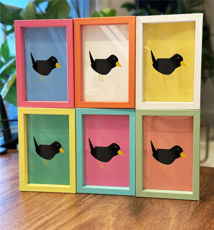 Mini Framed Art - Little bird