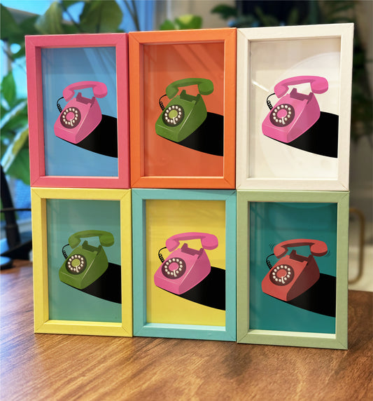 Ring Ring! - Mini Framed Prints