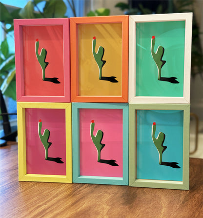 Mini Framed Art - Cactus